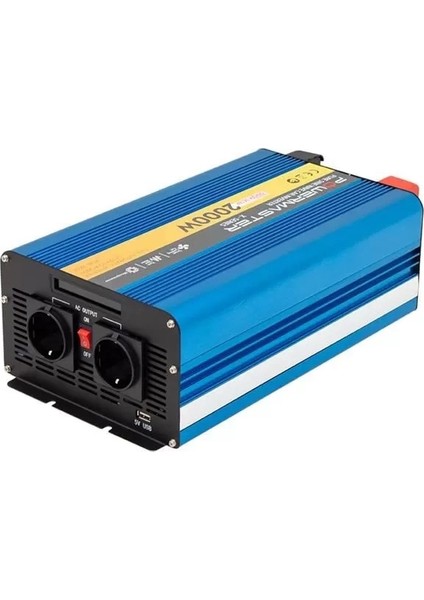 Sh Powermaster PWR-2000 12 Volt 2000 Watt Pure Sinüs Wave Inverter fiyatları