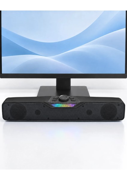 Masaüstü Soundbar Hoparlör Siyah Midastech modelleri