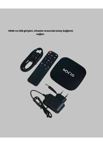 Android 4K Tv Box – Wi-Fi, Bluetooth, Dolby Ses, 60 Fps Ultra Hd modelleri
