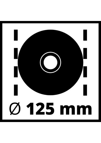 Avuç Taşlama Makinesi Te-Ag 125 Ce 4430860