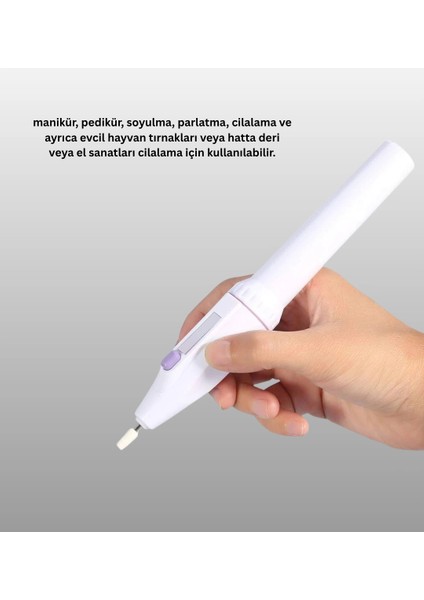 Ergonomik Elektrikli Manikür Pedikür Seti 1 Adet modelleri