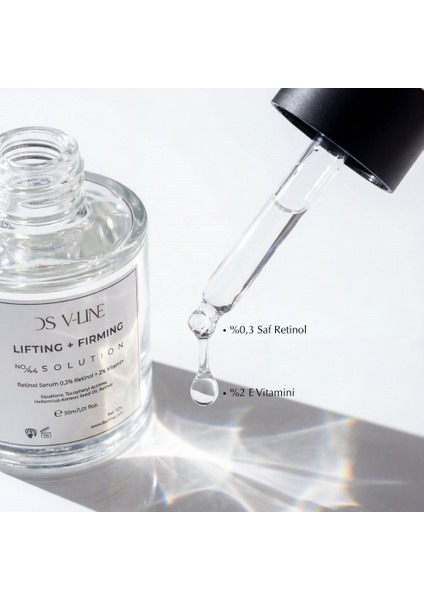 Saf Retinol + E Vitamini Gece Yenileyici Sıkılaştırıcı Serum 30 ml fırsatları