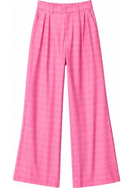 Pembe Kareli Blazer Ceket Pantolon Takım fırsatları