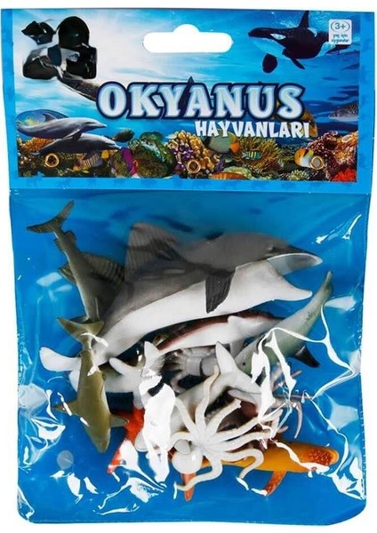 Okyanus Hayvanları Poşetli Hayvan Oyun Seti fiyatları