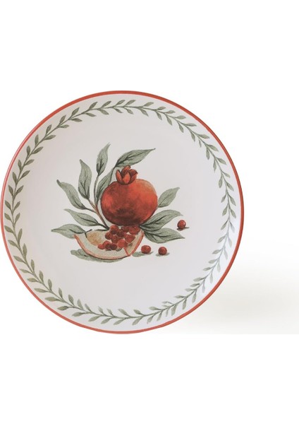 Nar Ege Pasta Tabağı 20 cm 4 Adet 23800-01 modelleri