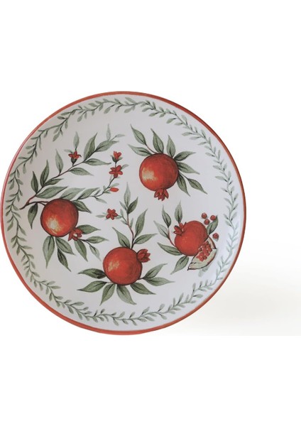 Nar Ege Pasta Tabağı 20 cm 4 Adet 23800-01 fırsatları