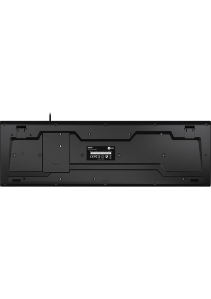 KB101 USB Kablolu Türkçe F Klavye Siyah