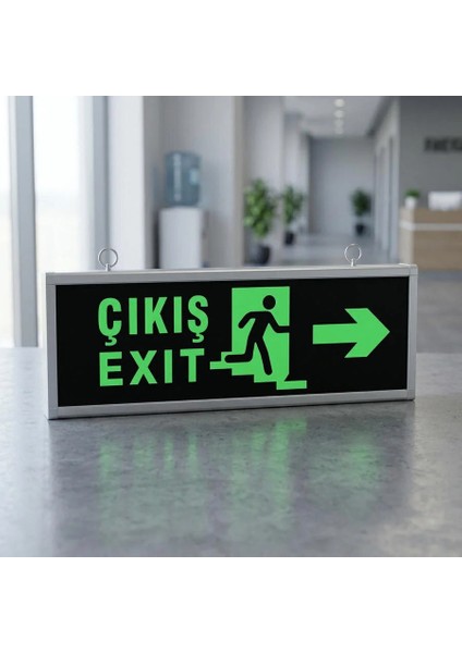 5 Adet Çıkış-Sağ Yönlü LED Yönlendirme Levhası 2'li fiyatları