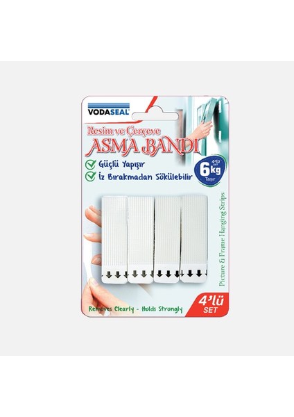 Resim Çerçeve Asma Bandı 4'lü Set fiyatları