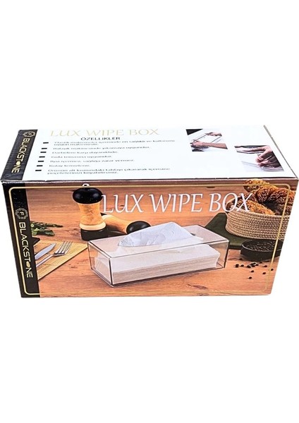 Lux Wipe Box Peçetelik fiyatları