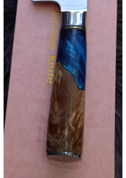 Ithal Paslanmaz Damascus Premium Dev Boy Japon Şef Bıçağı modelleri