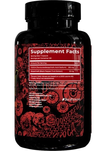 Tudca 250 Mg 60 Kapsül fiyatları