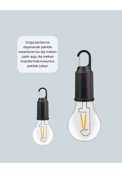 Çok Yönlü Asma Kancalı Kamp Işığı modelleri