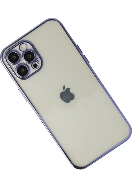 Apple iPhone 12 Pro Kılıf Razer Lensli Silikon - Mor fiyatları