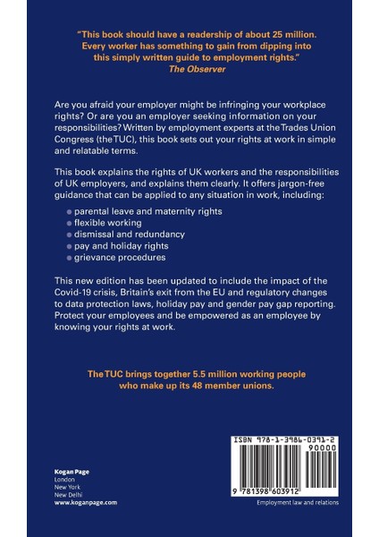 Your Rights At Work: A Complete Guide To Employee Rights And Employer Responsibilities fiyatları