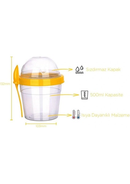 Bebek Mama Saklama Kabı 500ML fiyatları
