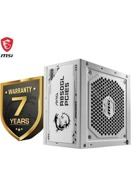 Mag A850GL White 850W 80 Plus Gold 120MM Power Supply modelleri