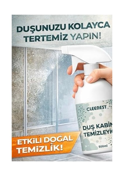 Duş Kabin ve Armatür Temizleyicisi 500 ml modelleri