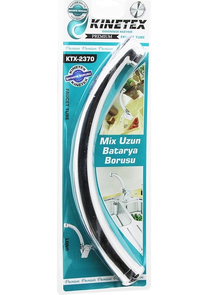 Uzun Mutfak Batarya Borusu - Süzgeçli Uç, Krom Kaplama fiyatları
