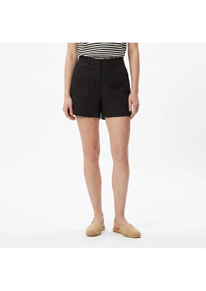 Kadın Siyah Regular Fit Şort modelleri