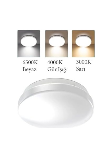 Osram Ledvance LED Plafonyer 24W IP44 Sarı Işık