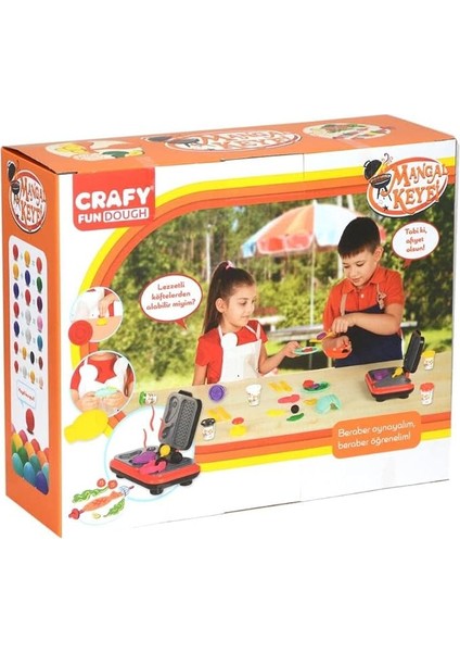 Oyun Hamur Set Mangal Keyfi 6X50GR 22 Parça Büyük fiyatları