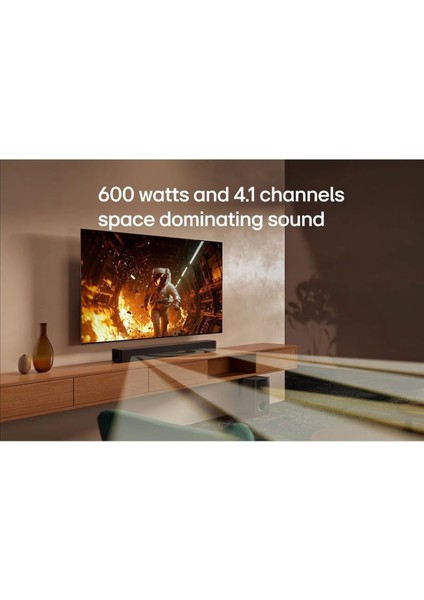 SH5A 4.1 Kanal 600W Bluetooth Soundbar fırsatları
