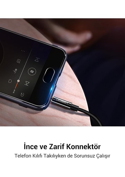 3.5mm 2'li Aux Kulaklık Çoklayıcı, Siyah