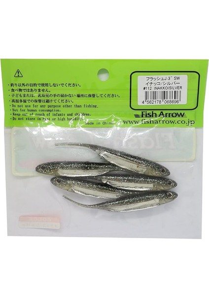 Arrow Flash-J Sw 3" (5 Adet/paket) #112 Inago/silver Olta fiyatları