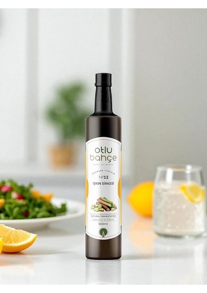 Bahçe Işkın/ışgın Sirkesi (Çiğ Içimlik, Analı) 500ML
