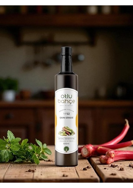 Bahçe Işkın/ışgın Sirkesi (Çiğ Içimlik, Analı) 500ML