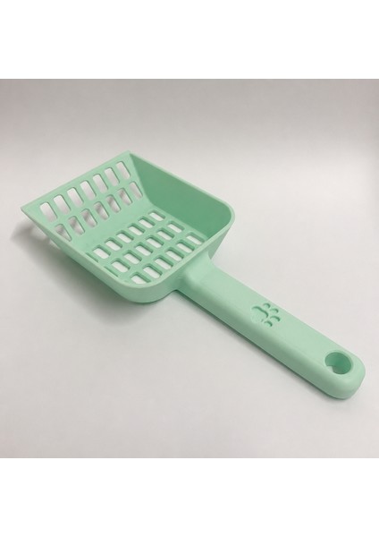 3D Baskı Kedi Kumu Küreği - Geniş Hazneli Eleme Küreği-Mint fırsatları