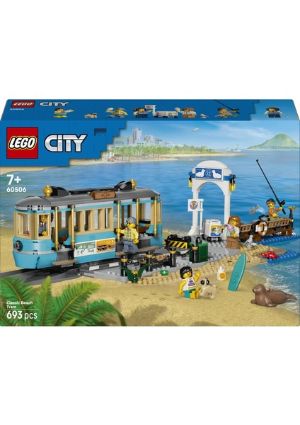 LEGO City Klasik Plaj Tramvayı 60506 modelleri