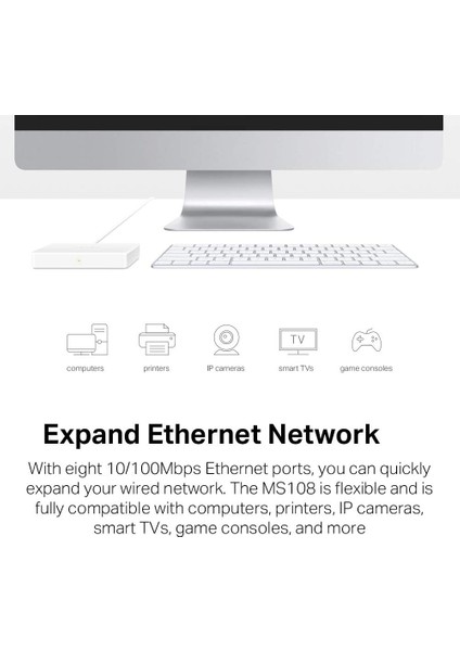 MS108, 8-Port 10/100MBPS Desktop Switch fiyatları