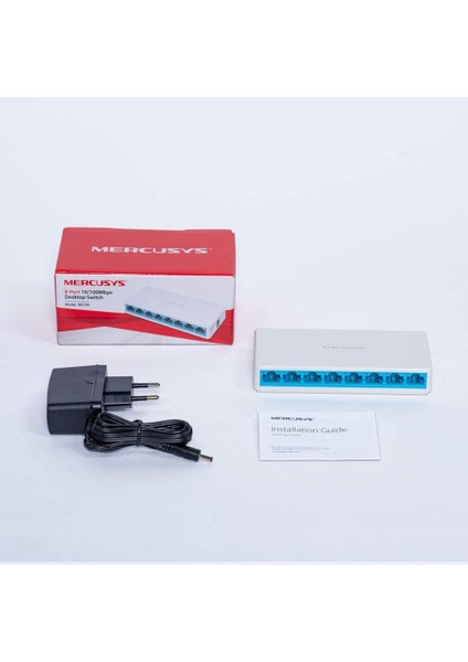 MS108, 8-Port 10/100MBPS Desktop Switch