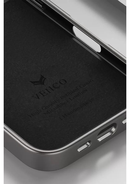 Venco Apple iPhone 16 Pro Max Uyumlu Wave Kapak - Derin Mor modelleri