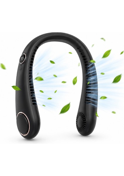 Ergonomik Boyun Vantilatörü USB Şarjlı 5 Kademeli Hız modelleri