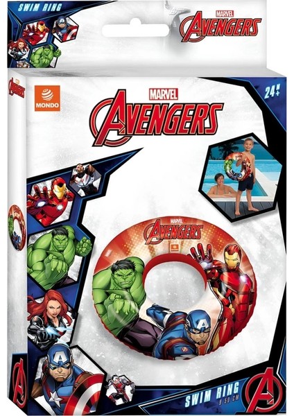 Eğlenceli Avengers Can Simidi 50 cm Yüzme Aksesuarı fiyatları