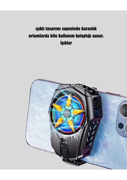 Kompakt Mobil Telefon Soğutucu Fan 1 Adet modelleri