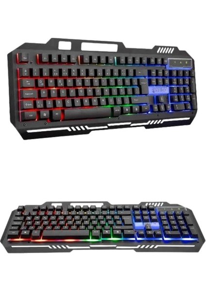 Ergonomik Rgb Işıklı Gaming Klavye ve Mouse Seti fiyatları