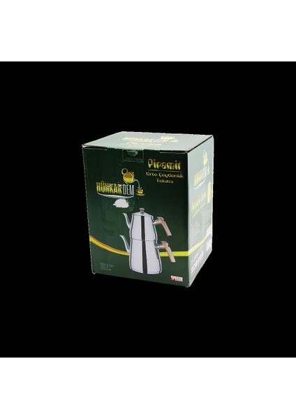 Çelik Çaydanlık Seti (1.1l Üst + 2l Alt) Kendinden Süzgeçli fiyatları