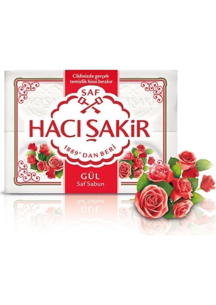 Gül Saf Kalıp Sabun 4X150 gr fiyatları