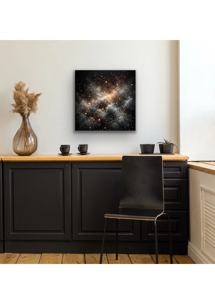 Uzay Boşluğu Kanvas Tablo 60X60CM indirimleri