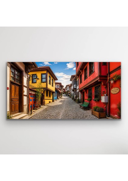 Eskişehir Odun Pazarı Kanvas Tablo 60X120 cm indirimleri