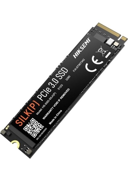 SSD Silk(P) M.2 Nvme 512 Gb, Maksimum Sıralı Okuma Hızı: 2500 Mb/sn,maksimum Sıralı Yazma Hız