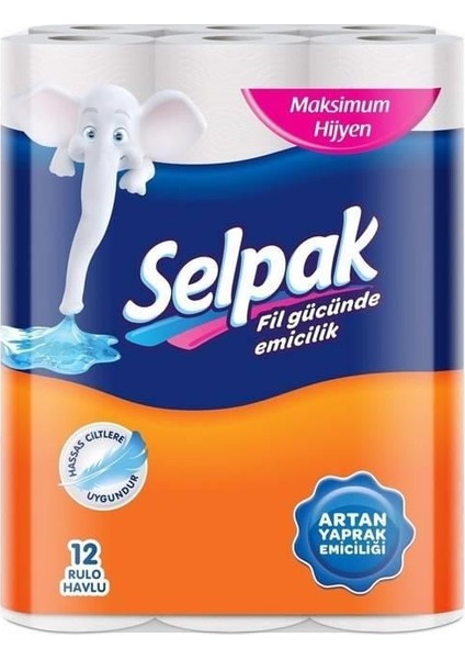 Havlu 12 Rulo 1 Adet fiyatları