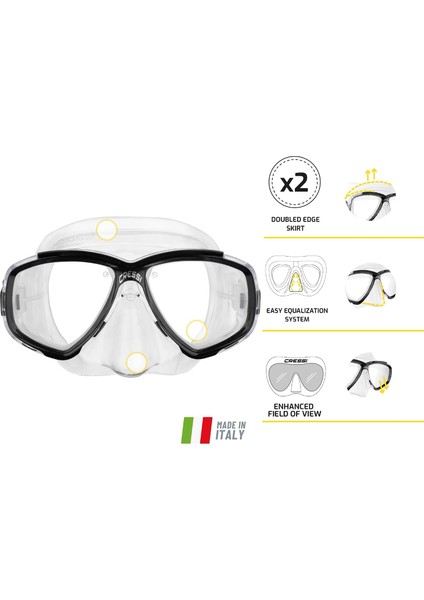 Unisex Perla Combo Set Alt Şnorkel ve Maske fiyatları