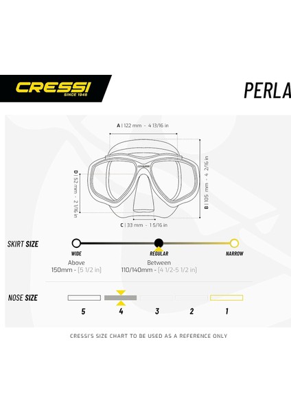 Unisex Perla Combo Set Alt Şnorkel ve Maske indirimleri