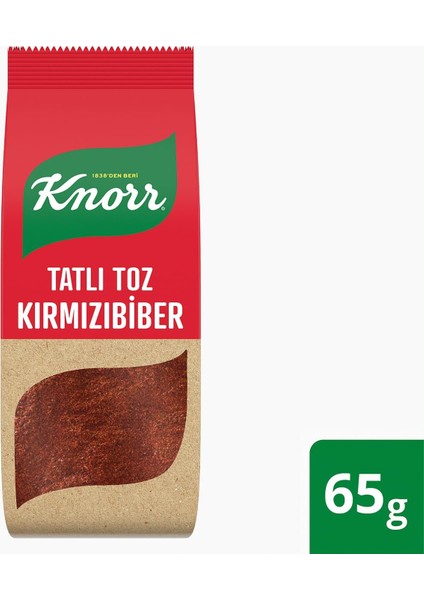 Baharat Serisi Tatlı Toz Kırmızı Biber 65 G fiyatları