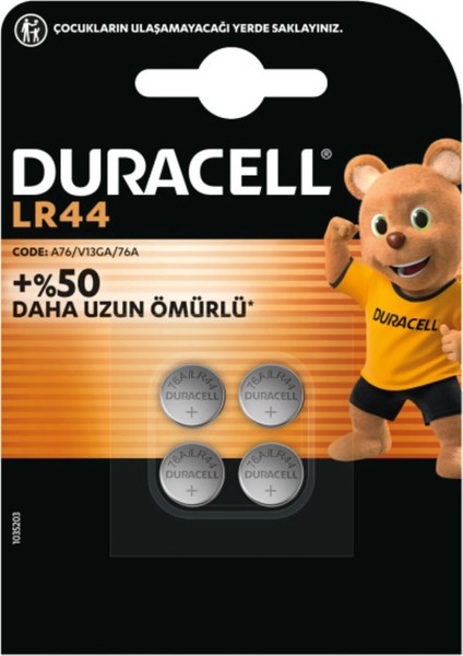 LR44 Alkalin Özel Pil (4'lü Paket) 1,5V fiyatları